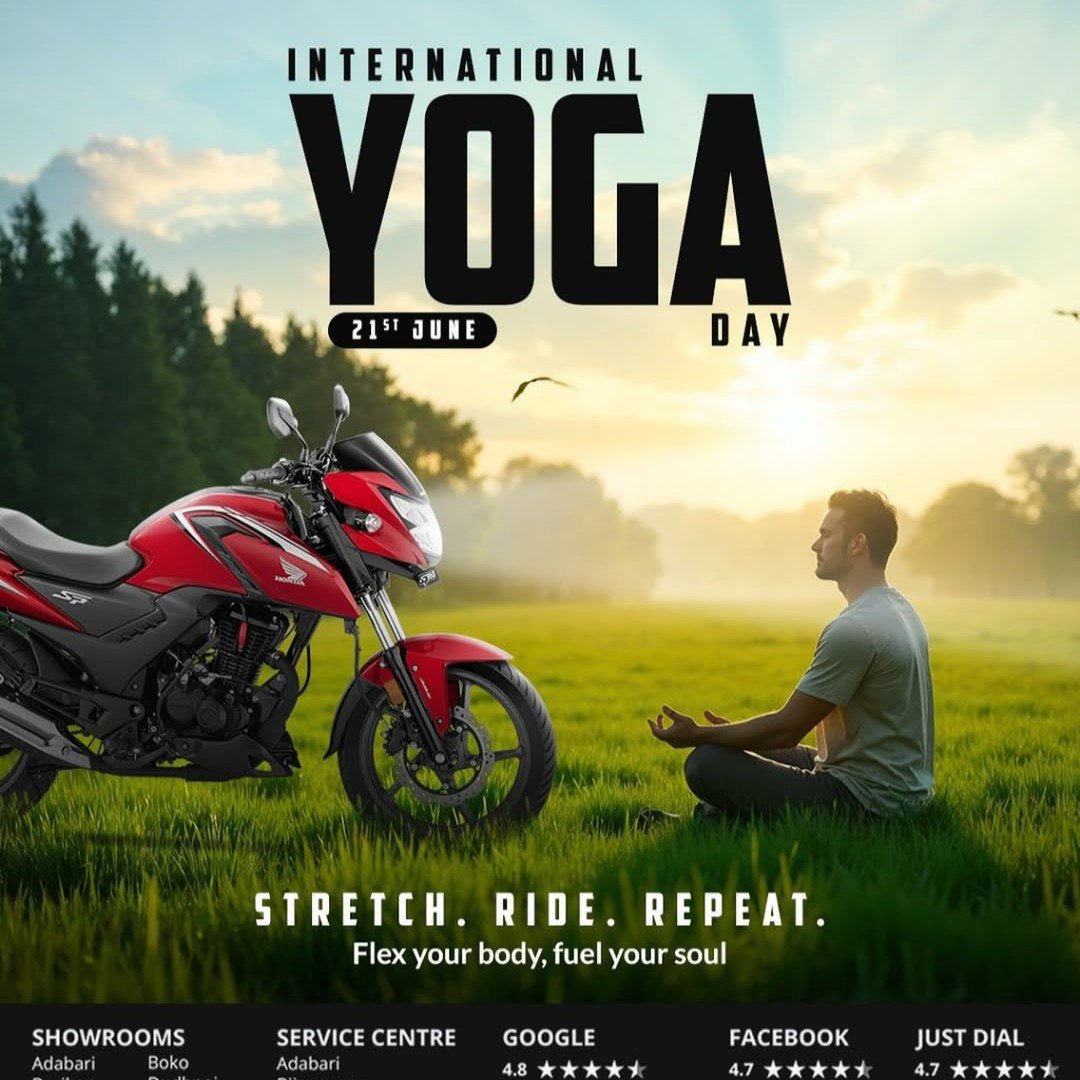 Honda Bike Social Media Poster