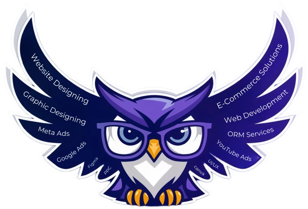 Owl Mascot Logo of Entrar Soft Tech