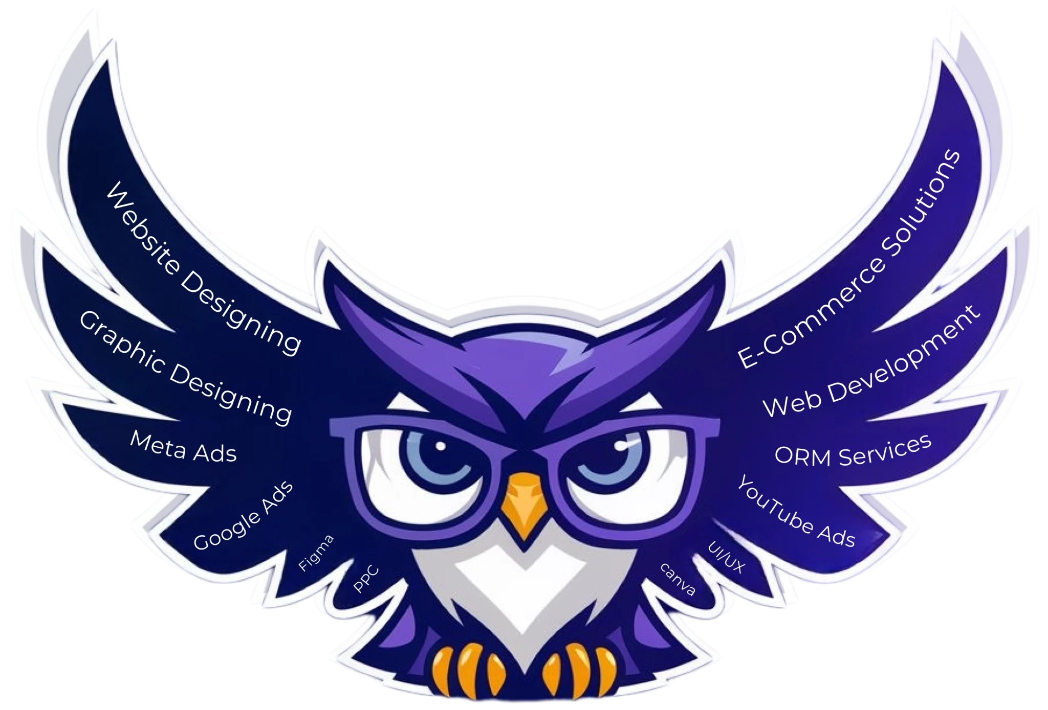 Owl Mascot Logo of Entrar Soft Tech